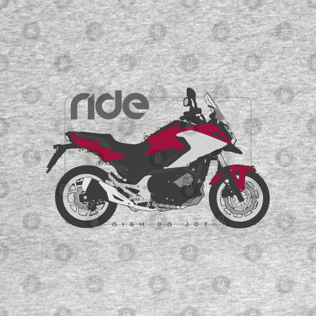 Ride nc750x red/silver by NighOnJoy